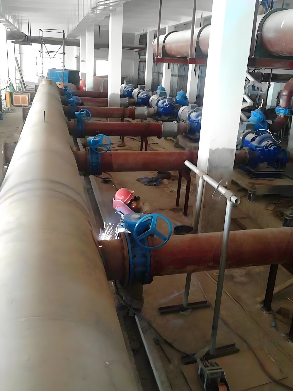 萨嘎燃气压力管道安装维修